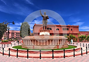 Bhimrao ambedkar statue in Amritsar Punjab in India