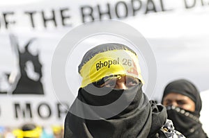 Bhopal agitation.