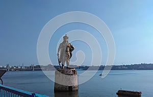 Bhopal King Bhoj Statue at Upper Lake