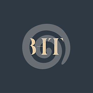 BHT abstract letter logo