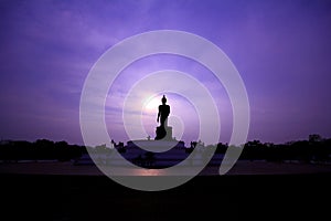Bhudda in thailand twilight