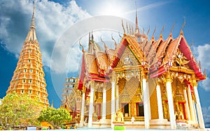 Bhuddist Pagoda Temples And Church In Thailand Travel Place