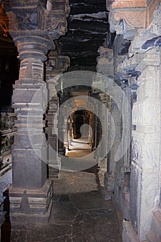 Bhuleshwar Main Temple Pillars, Maharashtra