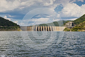 Bhumibol dam Tak Province ,Thailand. photo