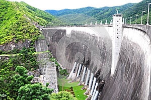 Bhumibol Dam, Tak Province, Thailand. photo