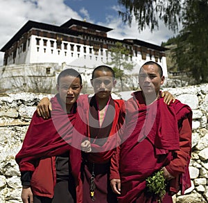 Bhutan - Buddhist Monks