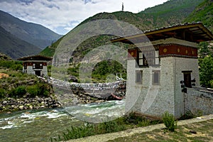 Bhutan Village View