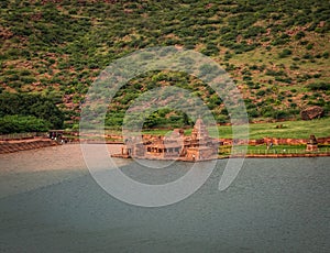 Bhutanatha Temple on the shores of Agastya Tirtha at Badami photo