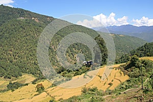 Bhutanese landscape photo