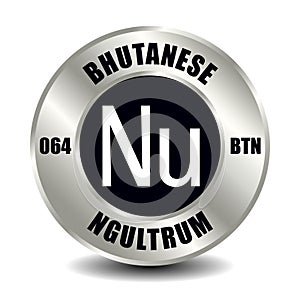 Bhutanese ngultrum BTN