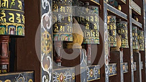 Bhutanese Prayer Wheels