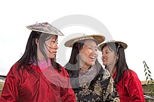 Bhutanese women portrait, Thimphu, Bhutan