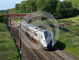 Bi-mode multiple unit, test West Coast Main Line photo