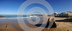 Biarritz beach