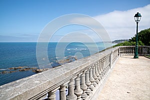 Biarritz and Guethary, beautiful Coastline at summer