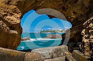 Biarritz - View of the lighthouse