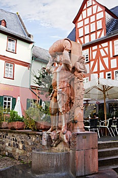 The Bibber's fountain (in German: der Sauferbrunnen) in Limburg an der Lahn