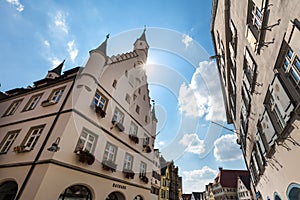 Biberach an der riss historic town germany