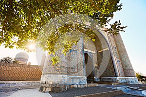 Bibi Khanum Mosque in Samarkand