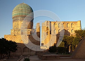 From Bibi-Khanym mosque - Registan - Samarkand