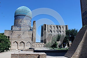 Bibi Khanym Mosque in Samarkand, Uzbekistan