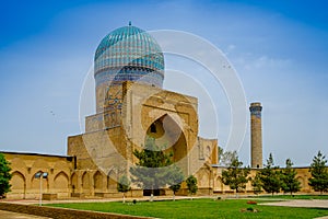 Bibi-Khanym mosque, Samarkand, Uzbekistan.