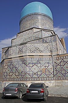 Bibi-Khanym Mosque in the uzbek city Samarkand