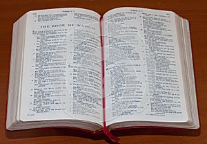 Bible The book of Nahum