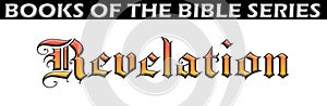 Bible book of revelation title font text chapter heading holy scripture spiritual type medieval typography testament fonts