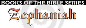 Bible book of zephaniah title font text chapter heading holy scripture spiritual type medieval typography testament fonts