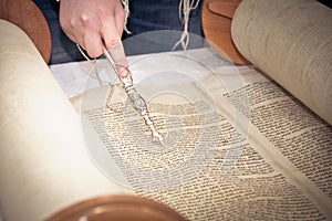 Bible scrolls, torah