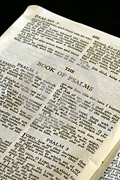 Bible series psalms