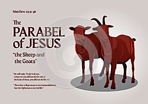 Bible stories - The Parable of The Sheep and The Goats