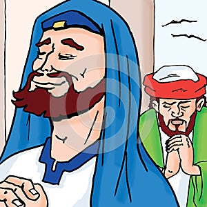 Bible stories - The Pharisee and the Tax Collector