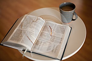 Bible Study with Hot Drink