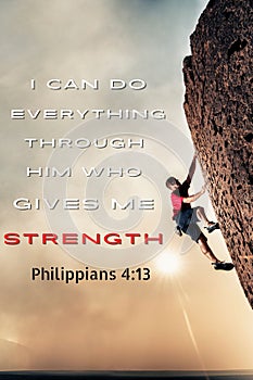 Bible Verses " I can do all this through him who gives me strength Philippians 4:13