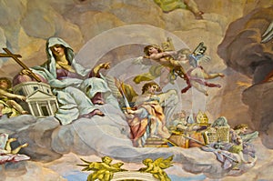 Biblical fresco