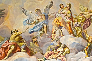 Biblical fresco