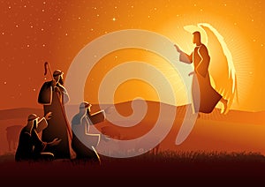 Annunciation to the shepherds photo