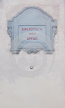 Biblioteca degli Uffizi