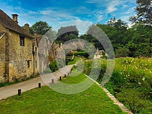 Bibury village life