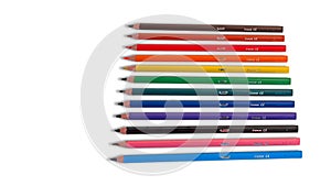 Bic France colored pencils 12 units with free space