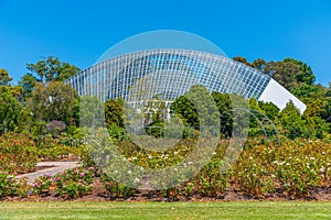 Bicentennial Conservatory at Botanic garden in Adelaide, Australia