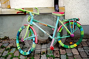 Bicicleta de lana photo