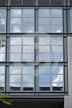 BICOCCA UNIVERSITY - MILAN - glass facade modern buildings - Milan - Lombardy - ITALY