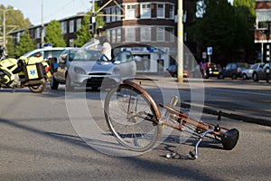 Bicycle accident