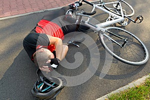 Bicycle accident