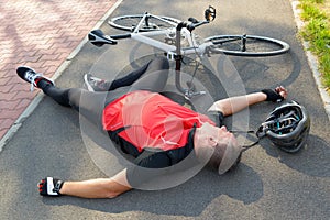 Bicycle accident