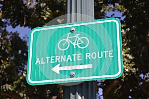 Bicycle Alternate Route photo