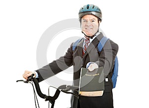 Bicycle Bible Salesman